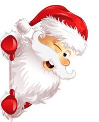 Weihnachtsmann Rudolph Weihnachten 2019 / 20